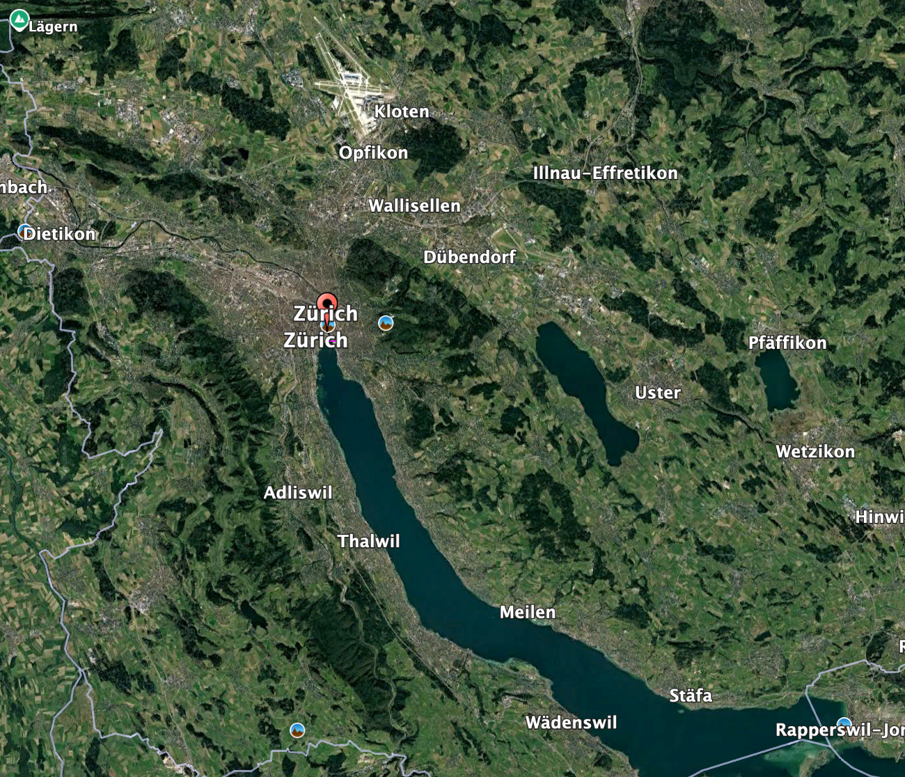Zürich Map